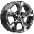 K&K Кайан 7.5x18 5*115 ET43 DIA70.1 Алмаз черный Литой