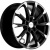 Khomen KHW 1808 7.5x18 5*114.3 ET37 DIA66.6 Black-FP Литой