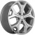 Khomen KHW 1710 6.5x17 5*108 ET33 DIA60.1 F-Silver-FP Литой