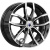 K&K Фрост 6.5x15 5*100 ET45 DIA67.1 Алмаз черный Литой