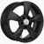 Khomen KHW 1504 6x15 5*100 ET38 DIA57.1 Black Matt Литой