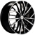 Khomen KHW 1717 6.5x17 5*108 ET33 DIA60.1 Black-FP Литой Khomen KHW 1717 6.5x17 5*108 ET33 DIA60.1 Black-FP Литой