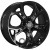 Khomen KHW 1702 7x17 5*114.3 ET46 DIA67.1 Black Литой