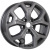 Khomen KHW 1710 7x17 5*108 ET43 DIA65.1 Gray Литой