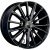 Khomen KHW 1611 6.5x16 5*110 ET46 DIA63.3 Black Литой