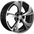 Khomen KHW 1724 7x17 5*108 ET40 DIA54.1 Gray-FP Литой