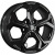 Khomen KHW 1606 6.5x16 5*114.3 ET46 DIA67.1 Black Литой