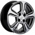 Khomen KHW 1502 6x15 4*100 ET45 DIA56.6 Gray-FP Литой
