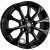Khomen KHW 1605 6.5x16 5*114.3 ET50 DIA66.1 Black Литой