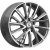 Скад КР010 7.5x18 5*114.3 ET40 DIA66.1 Diamond gloss graphite Литой