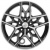 Khomen KHW 1709 7x17 5*114.3 ET44 DIA67.1 Black-FP Литой