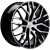 Khomen KHW 2005 8.5x20 5*120 ET45.5 DIA62.5 Black-FP Литой