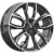 Скад КР001 7.5x18 5*114.3 ET45 DIA66.1 Diamond Black Gris Литой