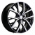 Khomen KHW 1806 7x18 5*108 ET45 DIA60.1 Black-FP Литой