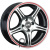 LS 319 6.5x15 5*105 ET39 DIA56.6 BKFRL Литой