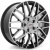 X'trike X-131 7x17 4*114.3 ET45 DIA67.1 BKFP Литой