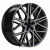 Khomen KHW 2101 9.5x21 5*112 ET36 DIA66.6 Black-FP Matt Литой Khomen KHW 2101 9.5x21 5*112 ET36 DIA66.6 Black-FP Matt Литой