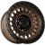 FF JT220 8.5x16 6*139.7 ET-12 DIA110.1 Matt Bronze with Matt Black Lip Литой