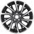 Khomen KHW 1804 7.5x18 5*114.3 ET40 DIA64.1 Black-FP Литой Khomen KHW 1804 7.5x18 5*114.3 ET40 DIA64.1 Black-FP Литой