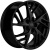 Khomen KHW 1722 6.5x17 5*114.3 ET45 DIA54.1 Black Литой