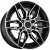 Kipardo KF66 8.5x18 6*139.7 ET30 DIA108.1 Black Machined Face Литой