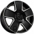 Kipardo KF61 7.5x17 4*98 ET28 DIA58.6 Gloss Black Machined Face Литой