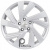 Khomen KHW 1801 7.5x18 5*114.3 ET39 DIA60.1 F-Silver Литой