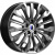 K&K Атакама 6.5x17 5*112 ET43 DIA66.6 Алмаз черный Литой