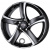 Alutec Shark 7.5x17 5*100 ET35 DIA63.3 Racing black front polished Литой