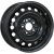 Trebl X40017 7x17 5*105 ET42 DIA56.6 Black Штампованный