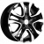Khomen KHW 1503 6x15 4*100 ET50 DIA60.1 Gray-FP Литой