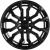 Khomen Azimut 2205 9x22 6*139.7 ET50 DIA100.1 Black Литой