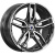K&K Бартон 8x17 5*120 ET30 DIA72.6 Алмаз черный Литой