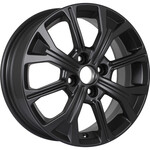 Диск KDW KD1549 6x15 4*100 Et:46 Dia:54,1 Matt Black Painted
