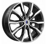 Диск K&K Портер 7,5x18 5*110 Et:40 Dia:67,1 алмаз чёрный