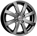 Диск K&K Джемини 6x15 4*100 Et:39 Dia:56,6 дарк платинум