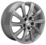 Диск Khomen 1604 6x16 5*100 Et:38 Dia:57,1 F-Silver