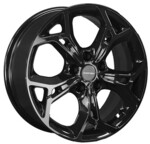 Диск Khomen 1702 7x17 5*110 Et:46 Dia:63,3 Black