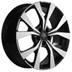 Диск Khomen 1906 7x19 5*114,3 Et:51 Dia:67,1 Black-FP