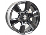 Диск Tech Line 705 7,5x17 6*139,7 Et:25 Dia:106,1 BL