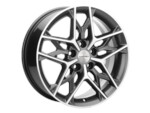 Диск Khomen 1709 7x17 5*114,3 Et:48 Dia:67,1 Black-FP