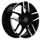 Диск Khomen 1708 6,5x17 5*114,3 Et:49 Dia:67,1 Black-FP