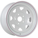 Диск Off-Road-Wheels White 6x15 5*139,7 Et:0 Dia:110,1 белый