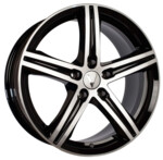 Диск Вектор В257 7x18 5*108 Et:36 Dia:65,1 Алмаз черный