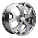 Диск Khomen 1710 6,5x17 5*120 Et:55 Dia:65,1 Gray