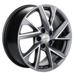 Диск Khomen 1714 7x17 5*110 Et:40 Dia:67,1 Gray-FP