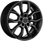 Диск Khomen 1713 7x17 5*110 Et:46 Dia:63,3 Black