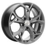 Диск Khomen 1702 7x17 5*114,3 Et:40 Dia:66,1 Gray