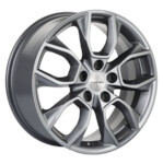 Диск Khomen 1713 7x17 5*114,3 Et:45 Dia:60,1 Gray