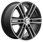 Диск X'trike X-124 7,5x17 6*114,3 Et:30 Dia:66,1 BKM/FP